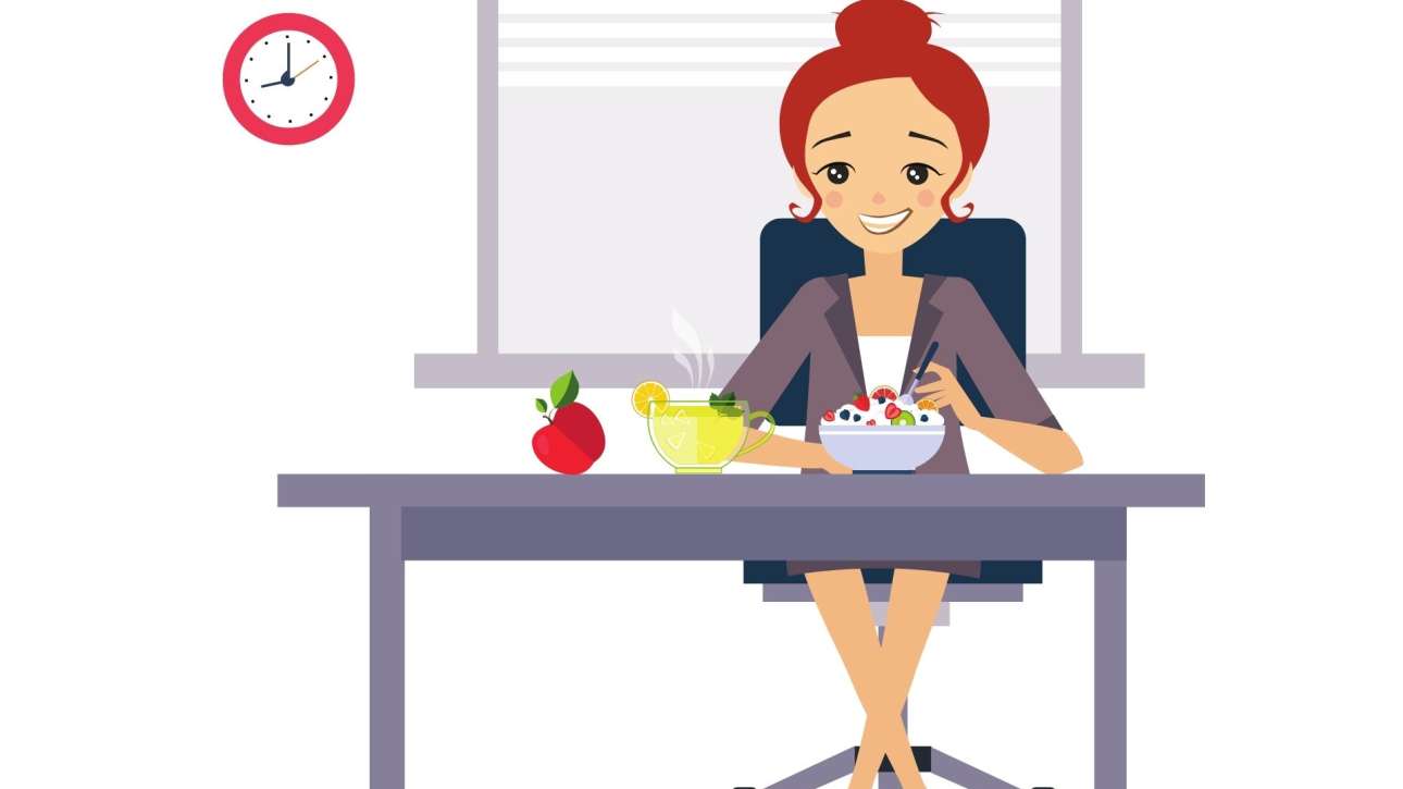ofis çalışanları için beslenme
